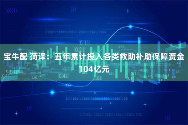 宝牛配 菏泽：五年累计投入各类救助补助保障资金104亿元
