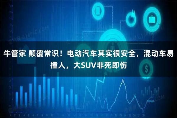 牛管家 颠覆常识!电动汽车其实很安全,混动车易撞人,大SUV非死即伤